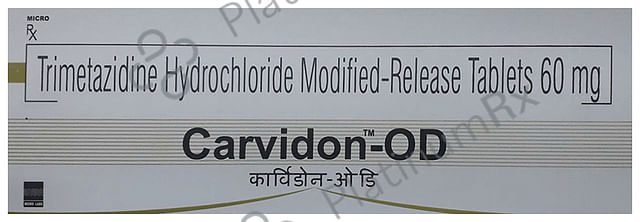 Carvidon OD MR 60mg Tablet 15s