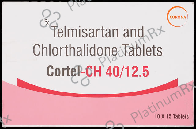 Cortel CH 12.5/40mg Tablet 15s