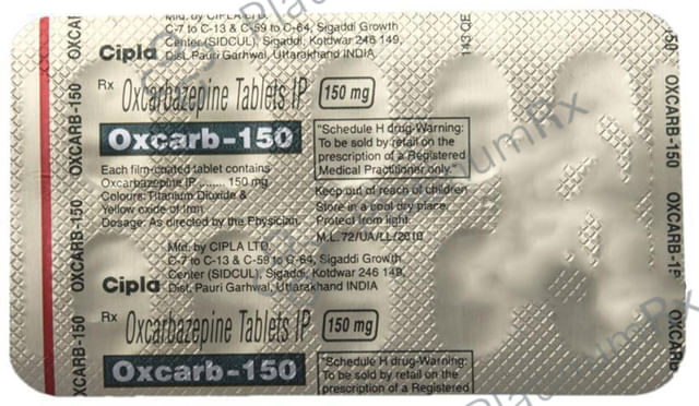 Oxcarb 150mg Tablet 10s