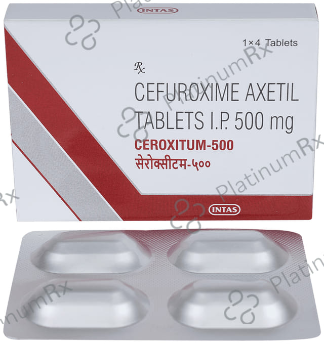 Ceroxitum 500mg Tablet 4s