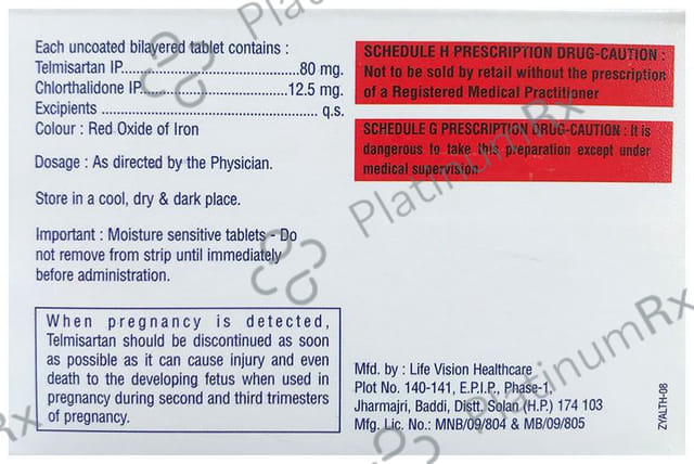 Hopetel-CT 80/12.5 Tablet