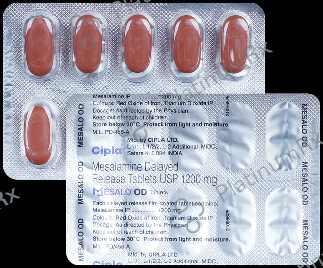 Mesalo OD 1200mg Tablet 10s
