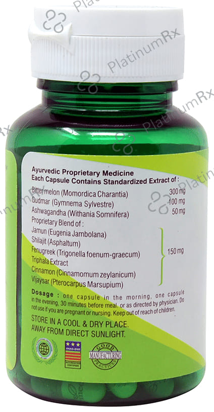 Umalaxmi Sugar Remedy Pure Veg Capsule