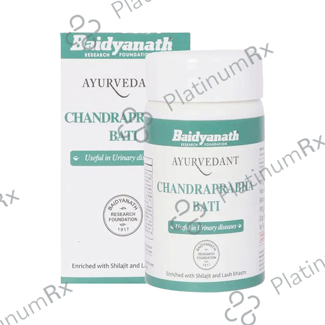 Baidyanath (Jhansi) Ayurvedant Chandraprabha Bati