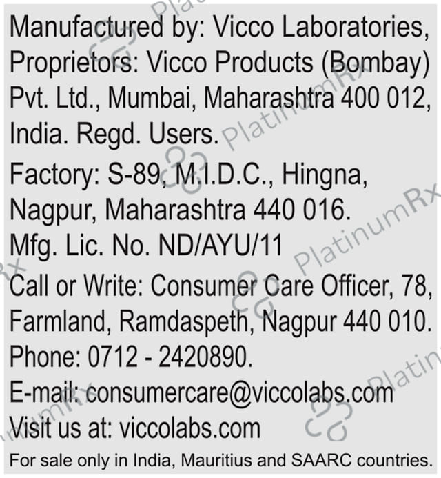 Vicco Vajradanti Ayurvedic Medicine for Healthy Gums and Teeth - Dalchini
