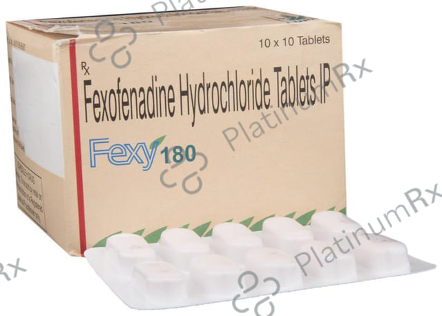 Fexy 180mg Tablet 10s