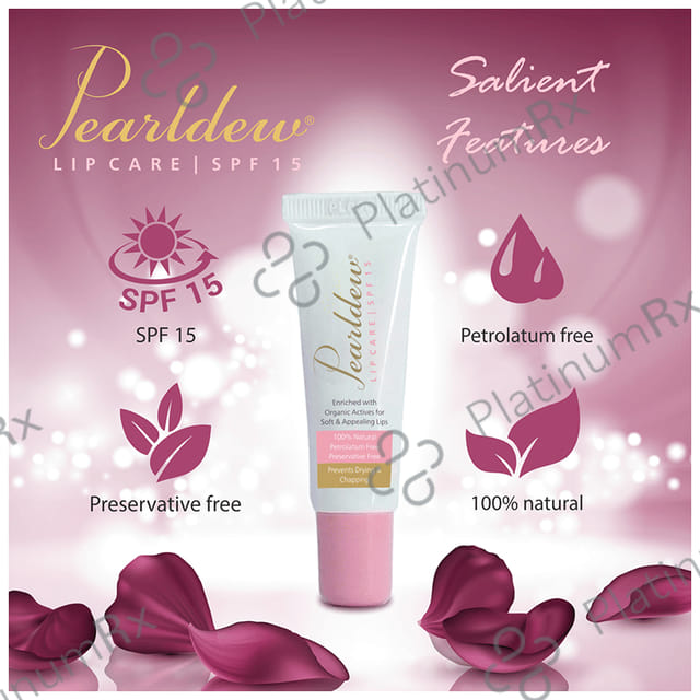 Pearldew Lip Care SPF 15 (10gm Each) 2 Tubes
