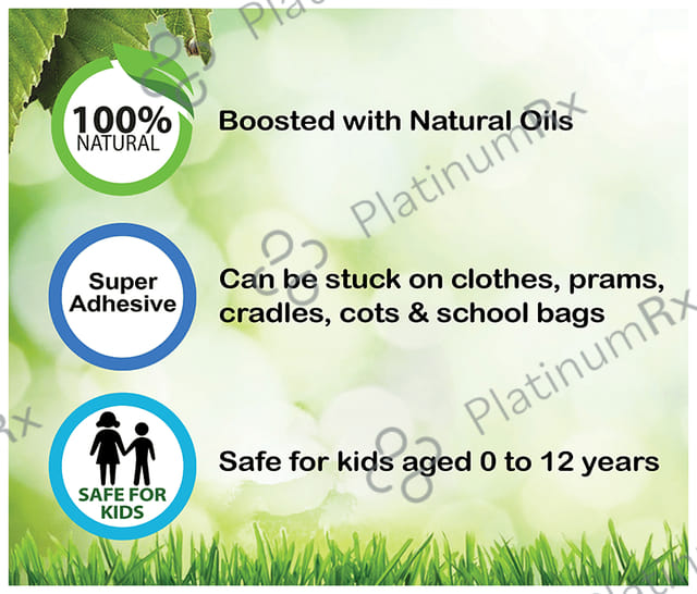 LuvLap 100% Natural Mosquito Repellent Patch 12 patches