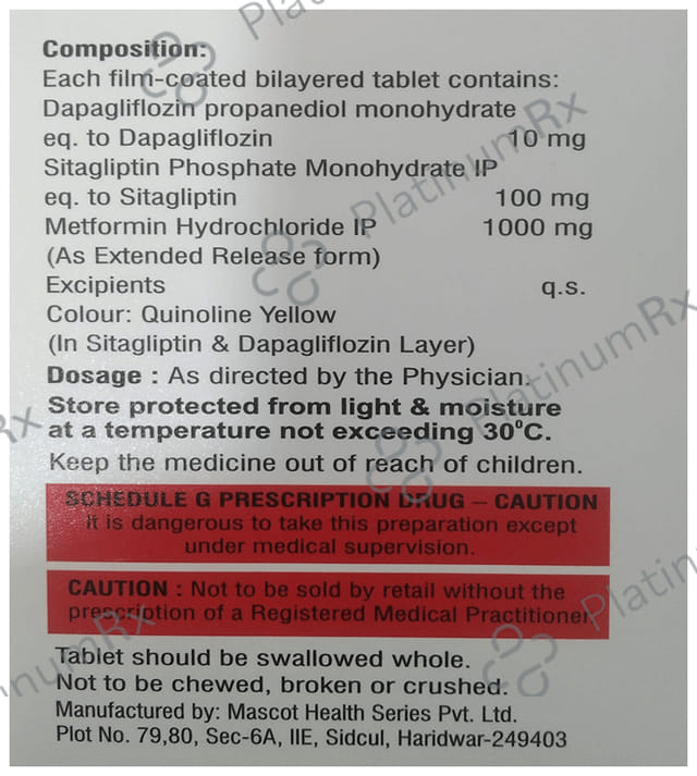 Simezan D Tablet ER 10s
