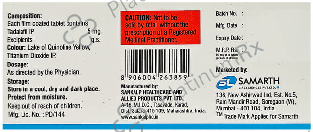 Alfil 5mg Tablet 10s
