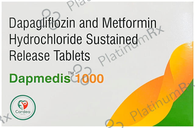 Dapmedis 1000mg Tablet SR 15s
