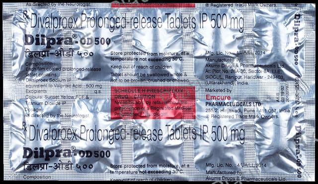 Dilpra OD 500mg Tablet PR 10s