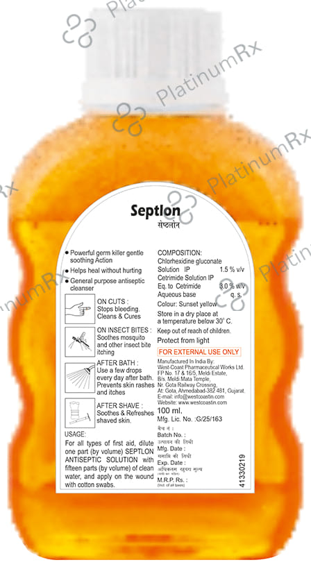 Septlon Antiseptic Solution