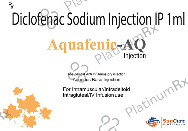Aquafenic AQ 75mg Injection 1ml