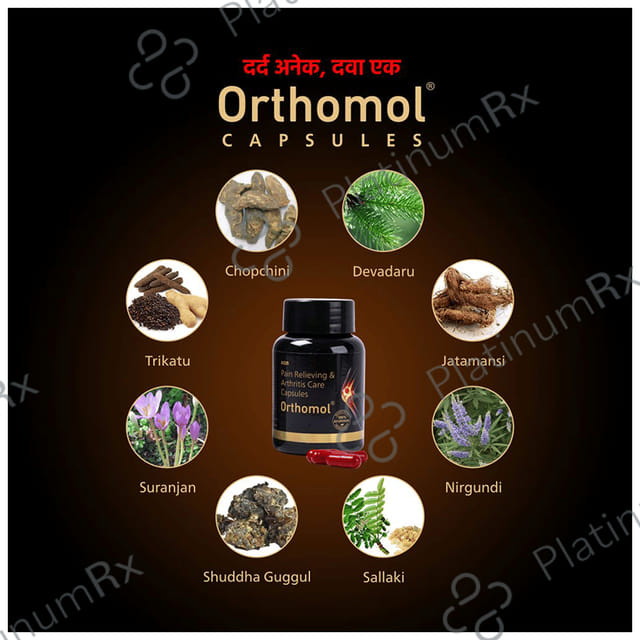 Orthomol Pain Relieving & Arthritis Care Capsule 10 capsules