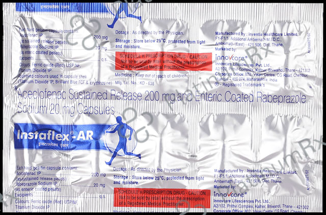 Instaflex AR 200mg/20mg Capsule SR