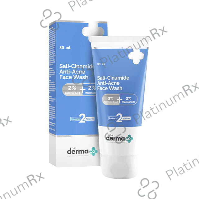 The Derma Co Sali-Cinamide Anti-Acne Face Wash