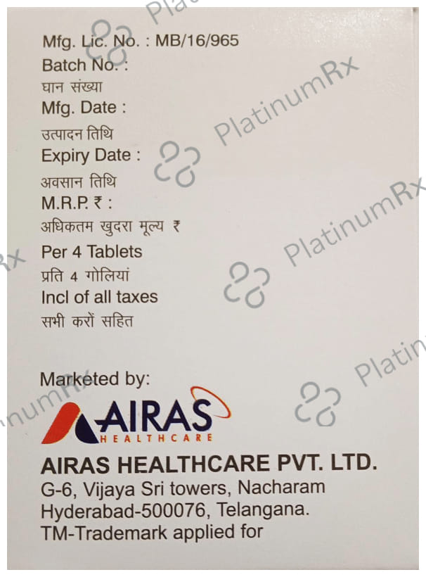 Airacal 60K Chewable Tablet