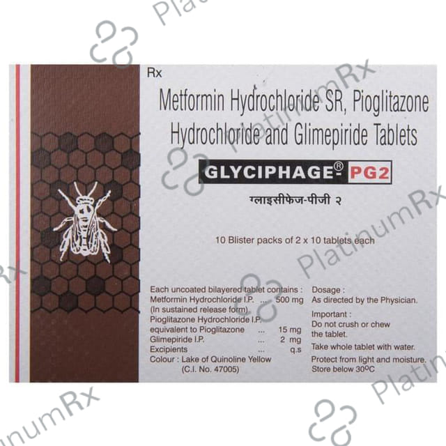 Glyciphage PG 2mg Tablet SR 10s