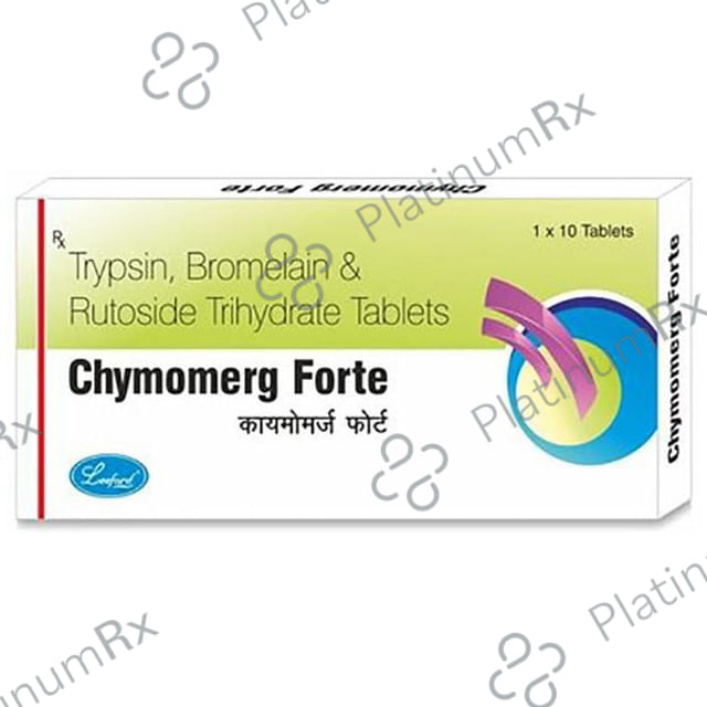 Chymomerg Forte 180/96/200mg Tablet 10s