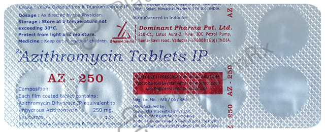 AZ 250mg Tablet 10s