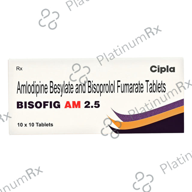 Bisofig T 2.5mg Tablet 10s