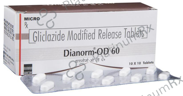 Dianorm OD MR 60mg Tablet 10s