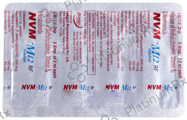NVM -M12 RF Injection 2ml