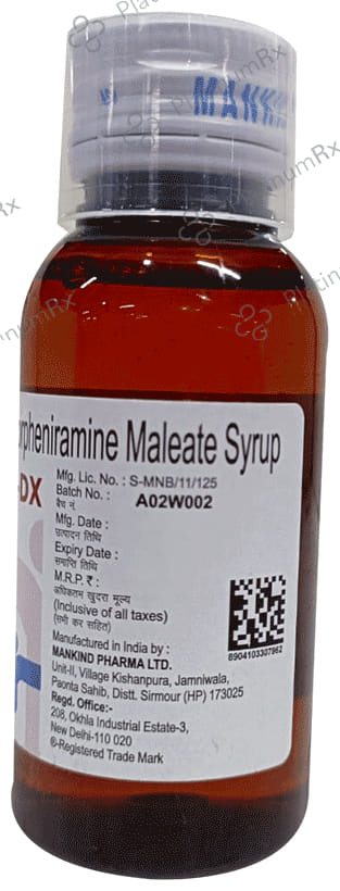 Codistar DX 4/10ml Sugar Free Syrup 60ml