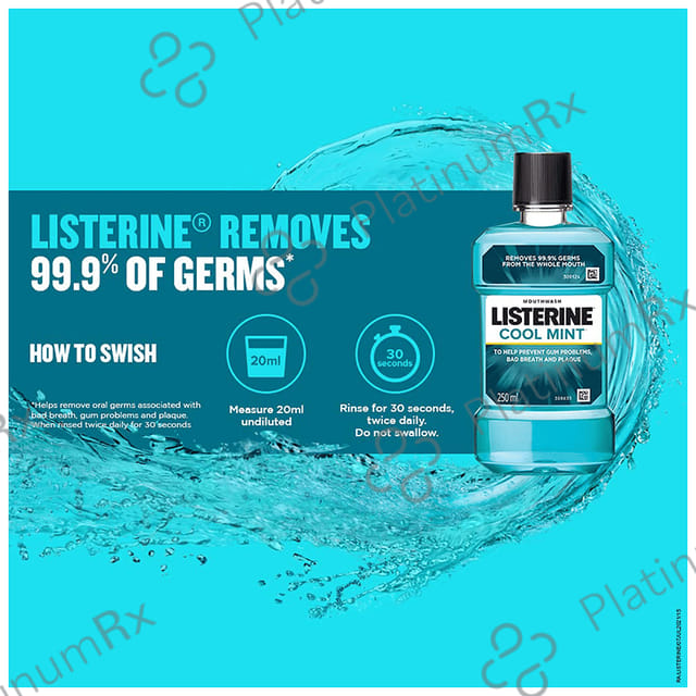 Listerine Cool Mint Mouth Wash 250ml