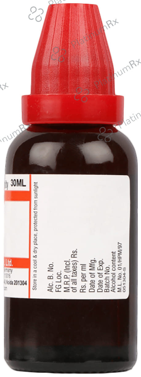 Dr Willmar Schwabe India Phytolacca Decandra Mother Tincture Q