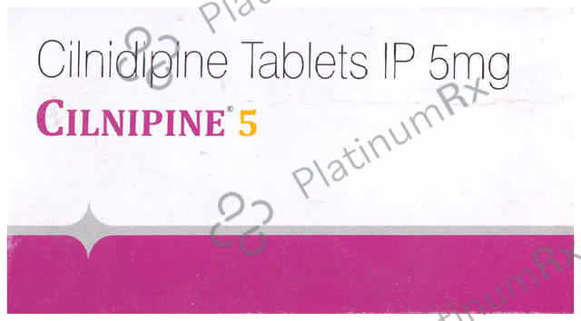 Cilnipine 5mg Tablet 15s