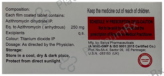 Azithru 250 Tablet