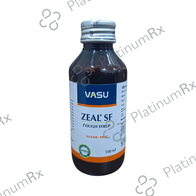 Vasu Zeal SF Cough Syrup 100ml