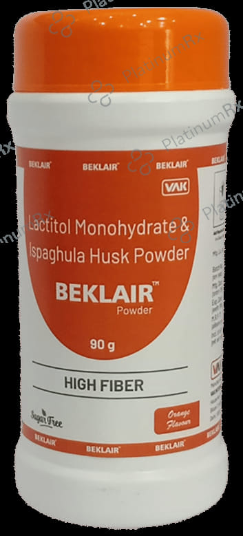 Beklair Powder Orange Sugar Free