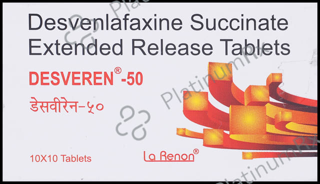 Desveren 50mg Tablet ER 10s