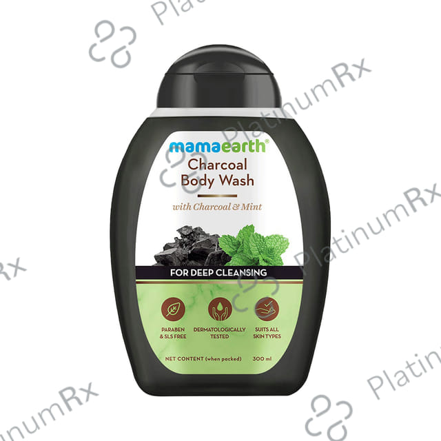 Mamaearth Charcoal Body Wash - Paraben & SLS-Free - For All Skin Types