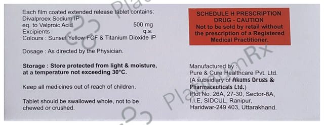 Dalex 500mg Tablet ER