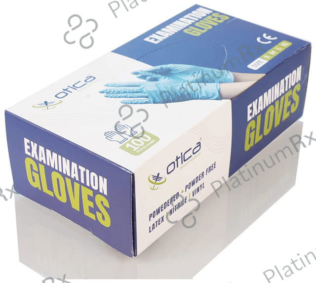 Otica Latex Powder Free Examintion Glove Large