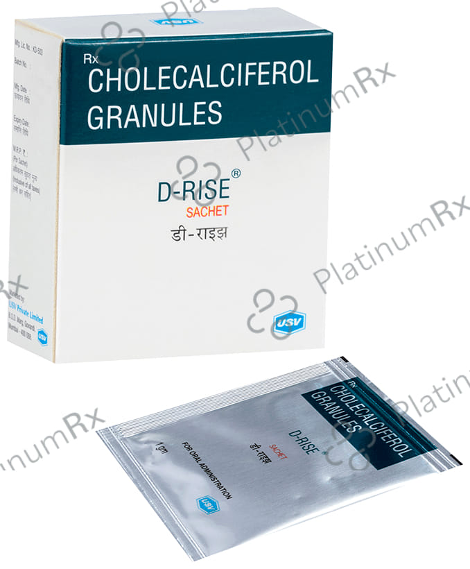 D Rise 60000IU Granules 1gm