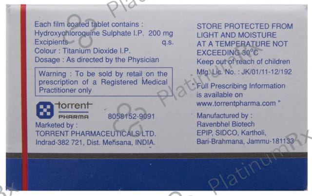 Hqtor 200mg Tablet 10s