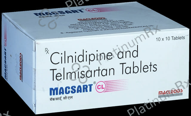 Macsart CL 10/40mg Tablet 10s