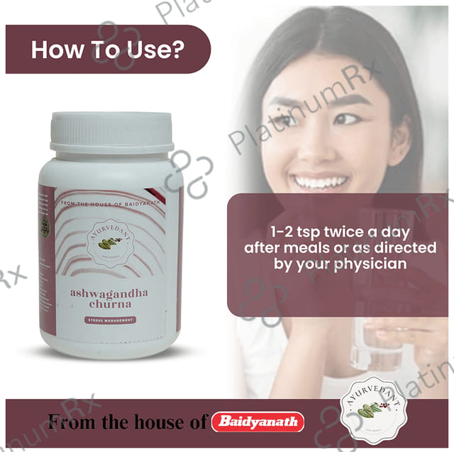 Baidyanath Ayurvedant Ashwagandha Churna 100gm