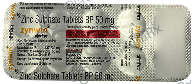 Zynwin 137.5mg Tablet 10s