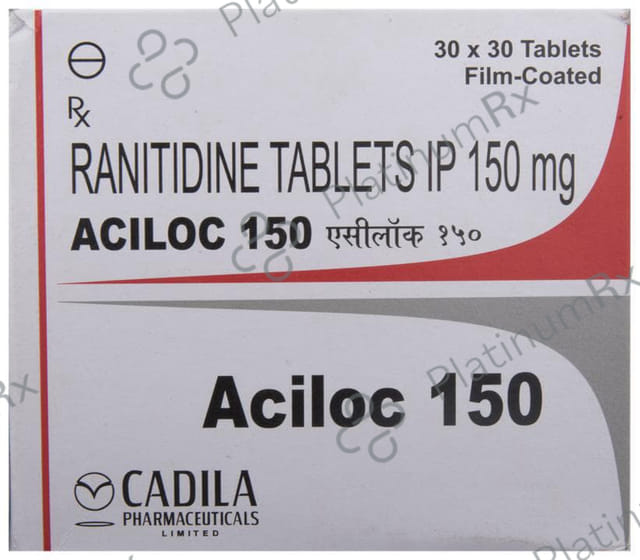 Aciloc 150mg Tablet 30s