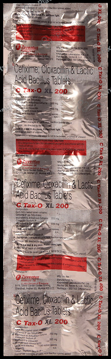 C Tax O XL Tablet 10s
