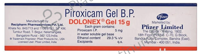 Dolonex Gel 15gm