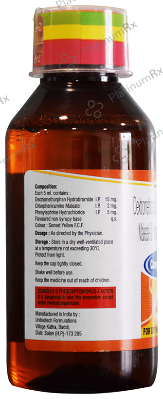 Cozymin DX Syrup Sugar Free 100ml