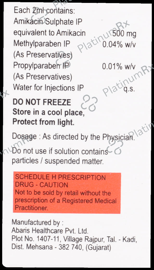 Mikatax 500mg Injection