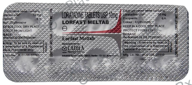 Lorfast Meltab Tablet